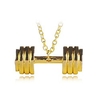 Dumbbell Pendant Necklace Boxing Gloves Punk Rock Alloy Silver 50 cm Necklace Jewelry 1pc For Festival miniinthebox