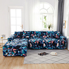 Dustproof All-powerful Slipcovers Stretch L Shape Sofa Cover Super Soft Fabric Couch Cover Sofa Furniture Protector With One Free Boster Case miniinthebox