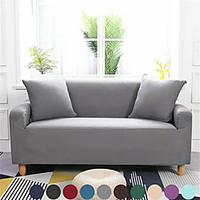 Dustproof All-powerful Slipcovers Stretch Sofa Cover Super Soft Fabric Couch Cover With One Free Boster Case(Chair/Love Seat/3 Seats/4 Seats) miniinthebox