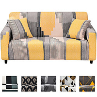 Dustproof All-powerful Slipcovers Stretch Sofa Cover Super Soft Fabric Couch Cover With One Free Boster Case(Chair/Love Seat/3 Seats/4 Seats) miniinthebox
