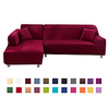 Dustproof Stretch Slipcovers Stretch Sofa Cover Super Soft Fabric Couch Cover Fit For 1 to 4 Cushion Couch And L Shape Sofa (You will Get 1 Throw Pillow Case as free Gift) miniinthebox