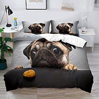 Duvet Cover Set Dog Happy Christmas 2/3 Piece Bedding Set with 1 or 2 Pillowcase(Single Twin only 1pcs) miniinthebox