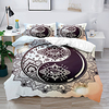 Duvet Cover Set Yin Yang Tai Chi 2/3 Piece Bedding Set with 1 or 2 Pillowcase(Single Twin only 1pcs) miniinthebox