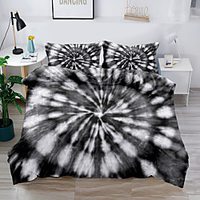 Duvet Cover Set 2/3 Piece Bedding Set with 1 or 2 Pillowcase Soft Microfiber For Kids Teens Adults Bedroom Rainbow Ikat/Tie-dye Twin Single 1Pillowcase miniinthebox