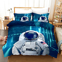 Duvet Cover Set 2/3 Piece Bedding Set with 1 or 2 Pillowcase(Single Twin only 1pcs) Astronaut Boy gife For Kids gife miniinthebox