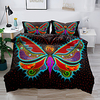 Duvet Cover Set butterfly Animal National style 2/3 Piece Bedding Set with 1 or 2 Pillowcase(Single Twin only 1pcs) miniinthebox