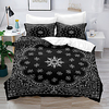 Duvet Cover Set Ethnic Bohemian Flower mandala 2/3 Piece Bedding Set with 1 or 2 Pillowcase(Single Twin only 1pcs) Summer ice cream pizza miniinthebox