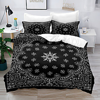Duvet Cover Set Ethnic Bohemian Flower mandala 2/3 Piece Bedding Set with 1 or 2 Pillowcase(Single Twin only 1pcs) Summer ice cream pizza miniinthebox