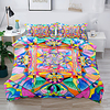 Duvet Cover Set Ethnic Bohemian Flower National style 2/3 Piece Bedding Set with 1 or 2 Pillowcase(Single Twin only 1pcs) miniinthebox