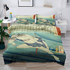 Duvet Cover Set Japanese art Bushido Painting National style 2/3 Piece Bedding Set with 1 or 2 Pillowcase(Single Twin only 1pcs) miniinthebox