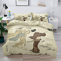 Duvet Cover Set Japanese art Painting National style 2/3 Piece Bedding Set with 1 or 2 Pillowcase(Single Twin only 1pcs) miniinthebox