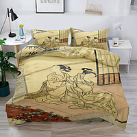 Duvet Cover Set Japanese art Painting National style 2/3 Piece Bedding Set with 1 or 2 Pillowcase(Single Twin only 1pcs) miniinthebox