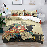 Duvet Cover Set Japanese art Painting National style 2/3 Piece Bedding Set with 1 or 2 Pillowcase(Single Twin only 1pcs) miniinthebox
