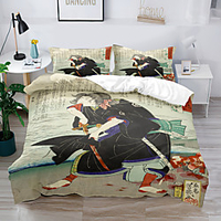 Duvet Cover Set Japanese art Painting National style 2/3 Piece Bedding Set with 1 or 2 Pillowcase(Single Twin only 1pcs) miniinthebox