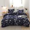 Duvet Cover Sets 3 Piece Rayon / Polyester Floral / Botanical Rainbow Reactive Print Bohemian Style miniinthebox
