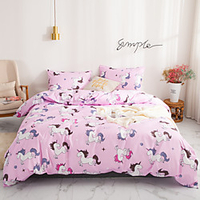Duvet Cover Sets 3 Piece Rayon / Polyester Floral / Botanical Rainbow Reactive Print Bohemian Style miniinthebox