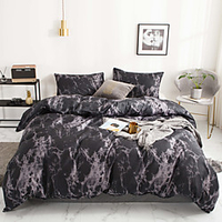 Duvet Cover Sets 3 Piece Rayon / Polyester Floral / Botanical Rainbow Reactive Print Bohemian Style miniinthebox