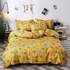 Duvet Cover Sets 3 Piece Rayon / Polyester Floral / Botanical Rainbow Reactive Print Bohemian Style miniinthebox