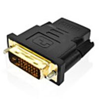 DVI 241 / DVI Adapter,  DVI 241 / DVI to HDMI 1.4 Adapter Male - Female Short(Under 20 cm)