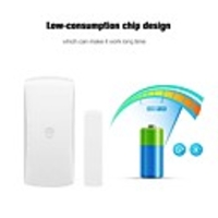 Dwc-102 Wireless Two-way Door Magnetic Detector Intrusion Detection Door and Window Anti-theft Alarm