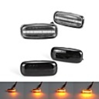 Dynamic Flowing LED Side Marker Signal Lights Lamp Pair For Audi A3 A4 S4 B6 B7 A6 C5 TT A8