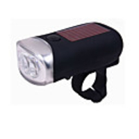 Dynamo and Solar Powered LED Bicycle Light Standalone Flashlight