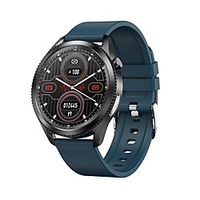 E10 Smartwatch for Android iOS Bluetooth 1.3 inch Screen Size IP68 Waterproof Level Waterproof Touch Screen Heart Rate Monitor Blood Pressure Measurement Sports ECGPPG Timer Stopwatch Pedometer Call miniinthebox