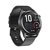E10 Unisex Smartwatch Bluetooth Heart Rate Monitor Blood Pressure Measurement Calories Burned Thermometer Health Care ECGPPG Stopwatch Pedometer Call Reminder Activity Tracker miniinthebox