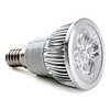 E14 4-LED 360LM 6000K Natural White Light Spot Bulb (85-265V)
