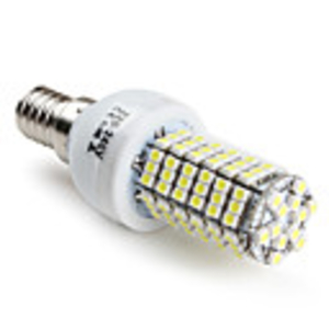 E14 120-SMD 3528 6.5W 400LM Natural White LED Corn Bulb (220-240V)