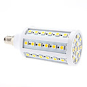 E14 12W 60x5050 SMD 1100-1150LM 2700-3300K Warm White Light LED Corn Bulb (220-240V)