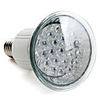 E14 21-LED 105LM 1.1-1.3W 6000-6500K White Spot Bulbs (220-240V)