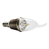 E14 3-LED 3W 220V Warm White Light Bulb (3000K,  270-300Lm)