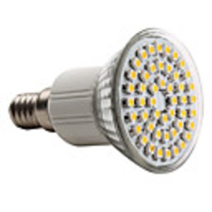 E14 3528 SMD 48-LED Warm White 120-150LM Light Bulb (230V,  2.5-3W)