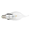 E14 3.5W 300LM 3000-3500K Warm White Light Candle Lamp Bulb (110-240V)