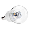 E14 3.5W 48x3528 SMD 230-250LM 3000-3500K Warm White Light LED Ball Bulb (110V/220V)