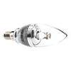 E14 3W 210-240LM 3000-3500K Warm White Light LED Candle Bulb (85-265V)