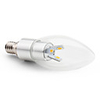 E14 3W 240-270LM 2800-3500K Warm White Light LED Candle Bulb (220-240V)