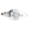 E14 3W 270-290LM 5800-6300K Natural White Light LED Candle Bulb (85-265V)