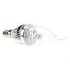 E14 3W 270-290LM 6000-6500K Natural White Light LED Candle Bulb (85-265V)
