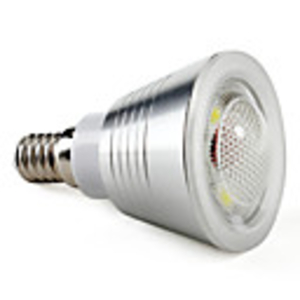 E14 3W 270-300LM 6000-6500K Natural White Light Spot Lamp LED Bulb (85-265V)
