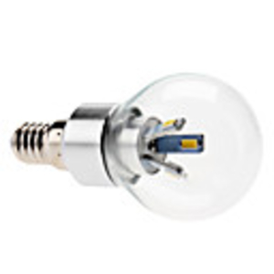 E14 3W 6x5630 SMD 250-280LM 6000-6500K Natural White Light LED Ball Bulb (85-265V)