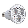 E14 3x1W 3-LED 270Lm 3000K Warm White Light Bulb 85-265V