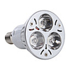 E14 3x1W 3-LED 270Lm 3000K Warm White Light Bulb 85-265V