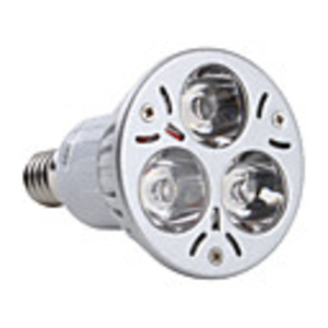 E14 3x1W 3-LED 270Lm 3000K Warm White Light Bulb 85-265V