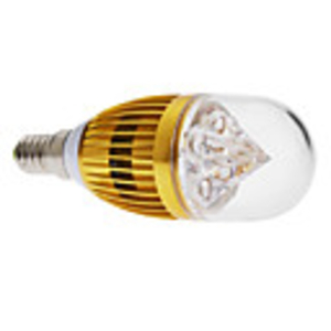E14 4W 320-360LM 3000-3500K Warm White Light Golden Shell LED Ball Bulb (85-265V)