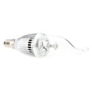 E14 4W 320-360LM 6000-6500K Natural White Light LED Candle Bulb (85-265V)