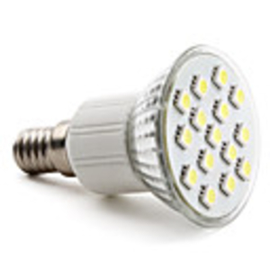 E14 5050 SMD 15-LED White 150-200LM Light Bulb (230V,  2-2.5W)