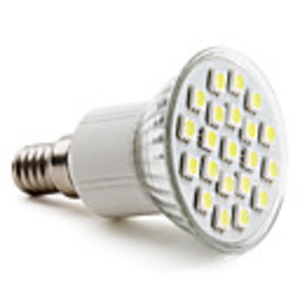 E14 5050 SMD 21-LED White 200-220LM Light Bulb (230V,  3-3.5W)