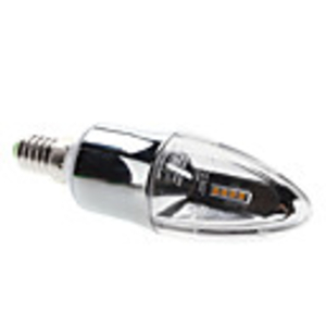 E14 5W 450-500LM 2700-3000K Warm White Light LED Candle Bulb (85-265V)